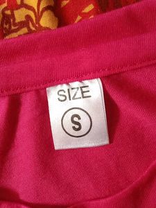 Bubble Tea Buddy Oversized T-Shirt – Hot Pink💗