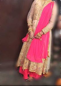 Elegant Ethnic front cut Gown