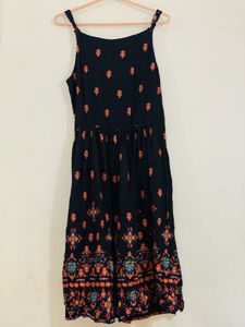 Boho Print Dress