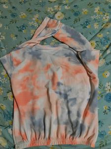 Tie Dye Crop Top - Full Sleeve