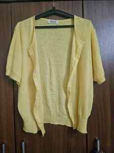 New Yellow Cardigan.