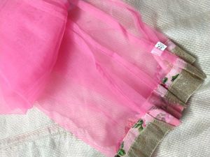 Lehenga Kurti Dupatta Set For 2-4 Years Girl