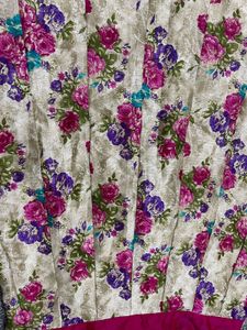 Floral Print Skirt