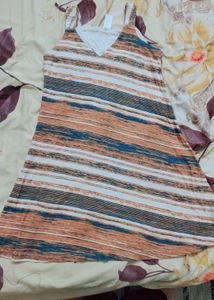 Striped Sleeveless Dress