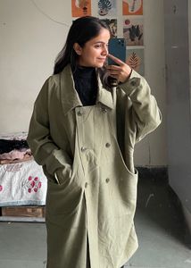 Olive Trench Coat