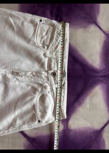 Roadster Straight Fit High Rise Pure Cotton