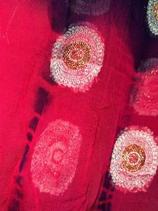 Party wear Pink &amp; Blue Dupatta