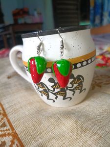 Unique Handmade Strawberry Earrings