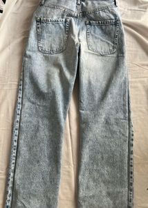 Wide Leg Denim Jeans