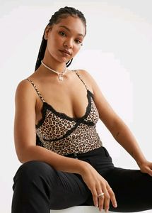 H&amp;M Lace Detail Top
