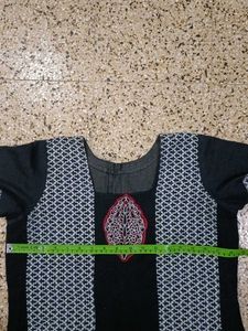 Elegant Black Kurta