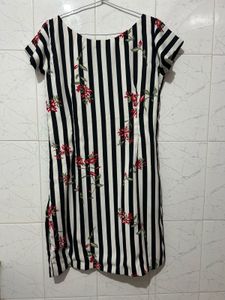 Striped Aline Dress
