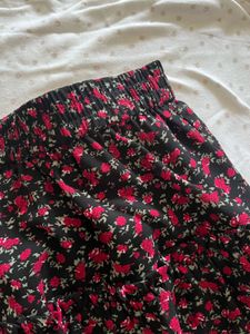 Floral Mini Skirt