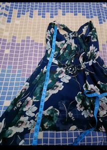 Assymetrical Party Wear Middi Dress For 5-6 Years