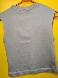 Sleeveless Green Tank Top