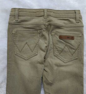 Wrangler Tan Jegging/ Jeans