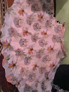 Floral Peach Lehanga