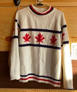 Vintage Maple Leaf Sweater
