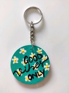 Good Vibes Only Keychain