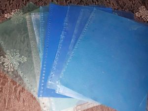 Sticker, Transperant Pouch&amp; Transparent Files