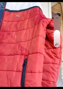 Stylish Orange Padded Jacket