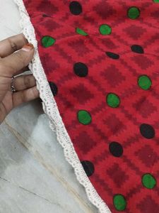 Cute Red anarkali Dress