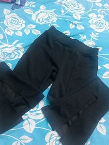 Black Flared Leggings