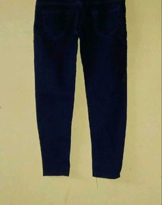 Navy Blue And Black Jeans