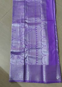 Lavender Saree