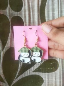 Big Panda Earing
