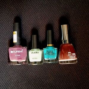 Assorted Nail Polish Set - 4 Colors