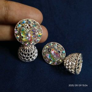 Butterfly Bling Earrings,  jhumka earring