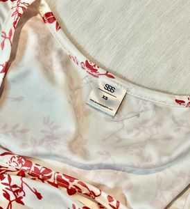 RED FLORAL CROPTOP💋