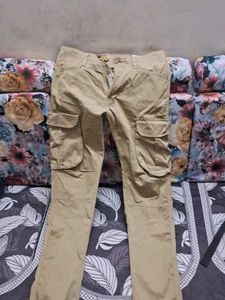 Khaki Cargo Pants