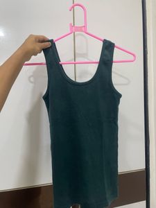 Dark Green Tank Top