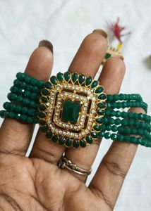 Emerald Green Jewelry Set