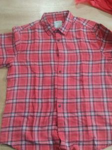 Check Red Shirt