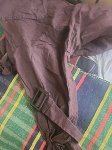 Brown Button-Down Jacket