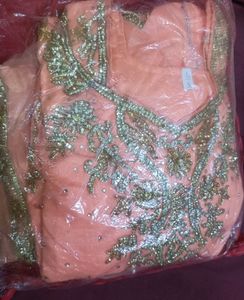 Full diamond work gharara kurta set