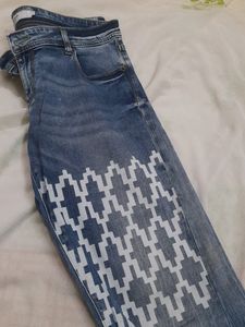 VERO MODA PRINTED JEANS