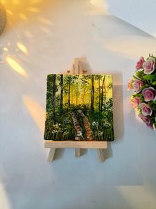Beautiful forest View Painting