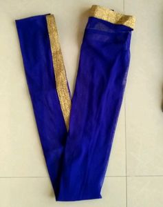 Blue Anarkali Set Size:M (Medium)