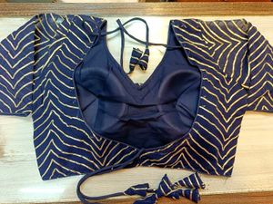 Striped Navy Blouse