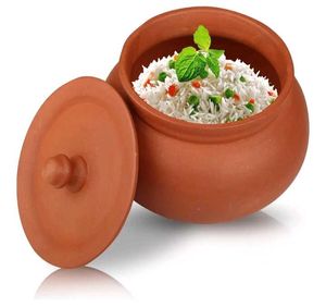 Earthen Clay Pot 3 Types Small, Medium, Large Size