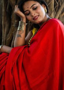Brand New Uttariya Tissue Saree