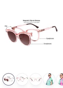 Lenskart Air Switch Flip (light Pink)
