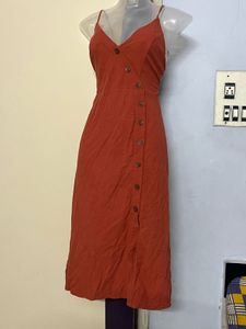 SHEIN BRANDED Casual Button-Down Midi Dress