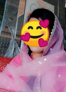Pink Gown.1hours Wear Kiya Srif