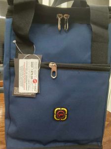 Blue V-Thruce Travel Bag