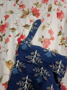 Navy Blue Formal Top